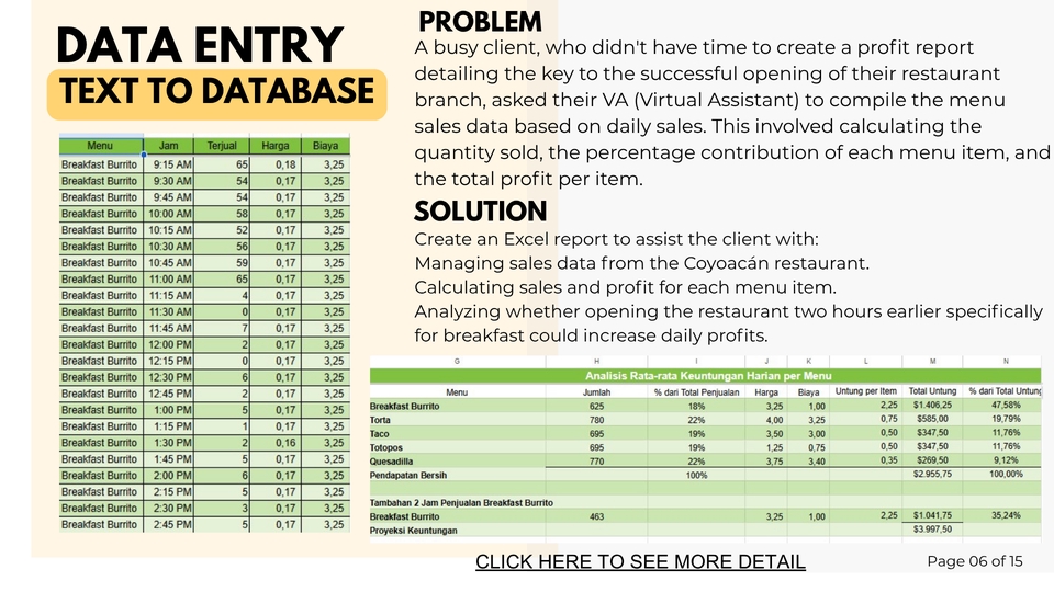 Sekretaris - Data Entry Virtual Assistant - 8