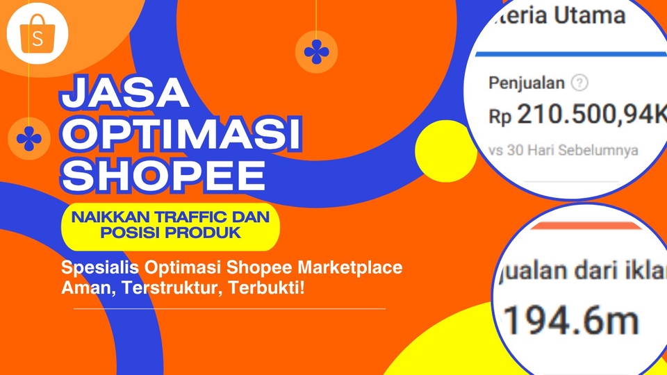 Jasa Optimasi Marketplace untuk Penjualan yang Lebih Maksimal - Jasa Optimasi Toko Shopee - Meningkatkan Traffic dan Penjualan