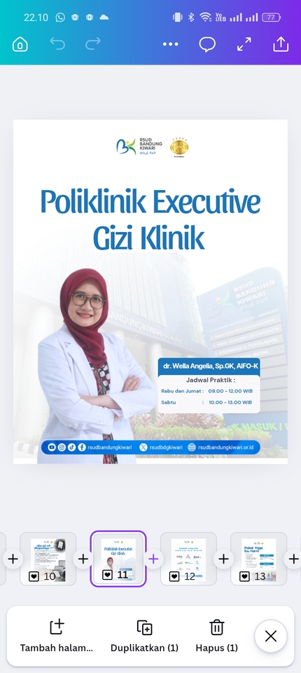 Banner Online - desain konten media sosial - 9