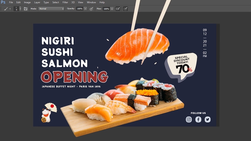 Digital Printing - BANNER UNTUK UMKM, MARKETPLACE, LAIN-LAIN (SIAP CETAK & FREE REVISI) - 12