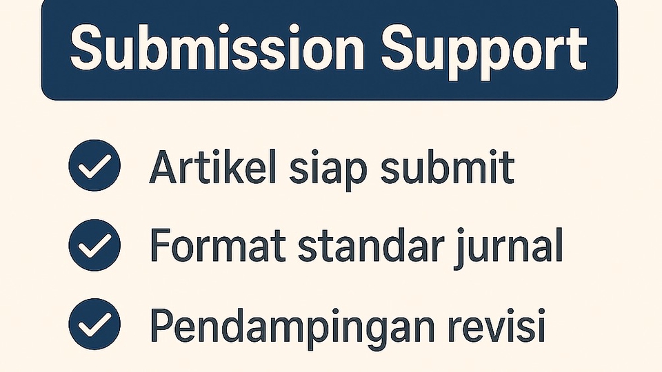 Jasa Penulisan Skripsi, Thesis, dan Proposal - Pendampingan Penulisan Artikel Ilmiah