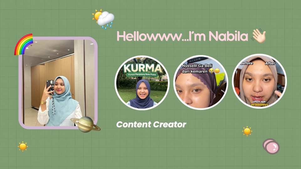Jasa Content Creator untuk TikTok, Instagram, YouTube - Content Creator