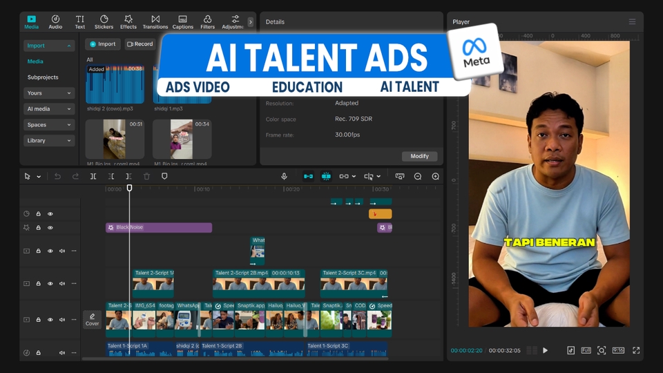 Video AI - Video Iklan AI Talent Meta Ads (Facebook/Instagram Ads) - 8