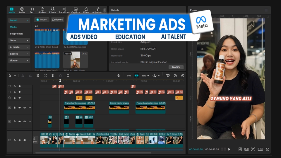 Video AI - Video Iklan AI Talent Meta Ads (Facebook/Instagram Ads) - 7