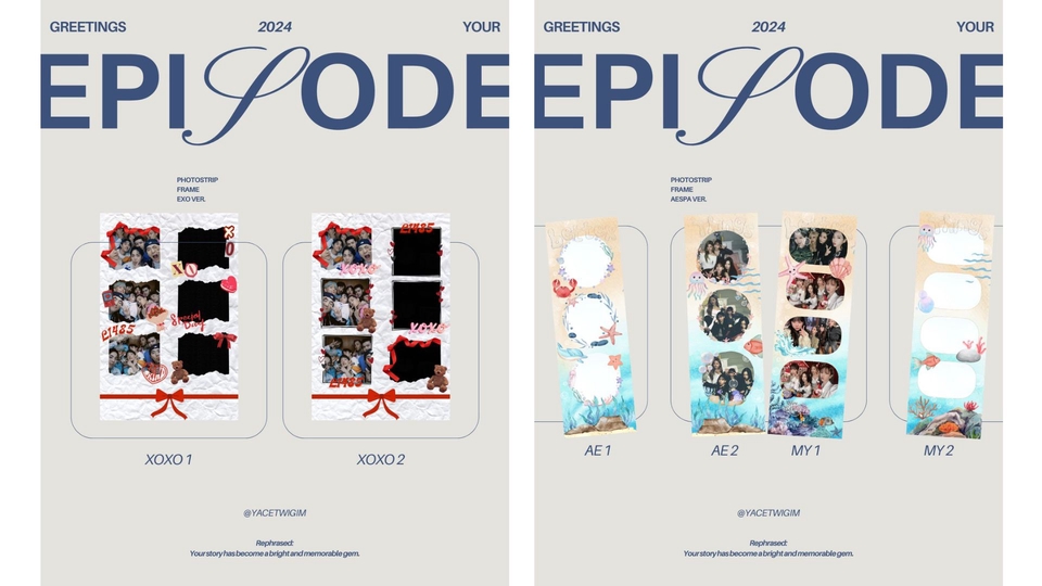 Digital Printing - Custom Photobooth Strip Desain K-pop & Event Khusus - 2