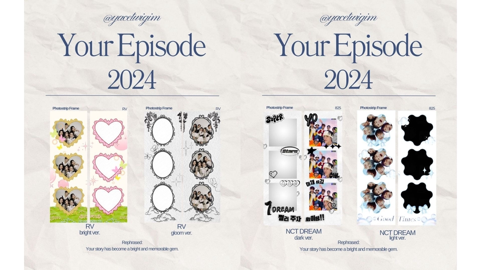 Custom Photostrip K-pop Style untuk Fans & Momen Spesial