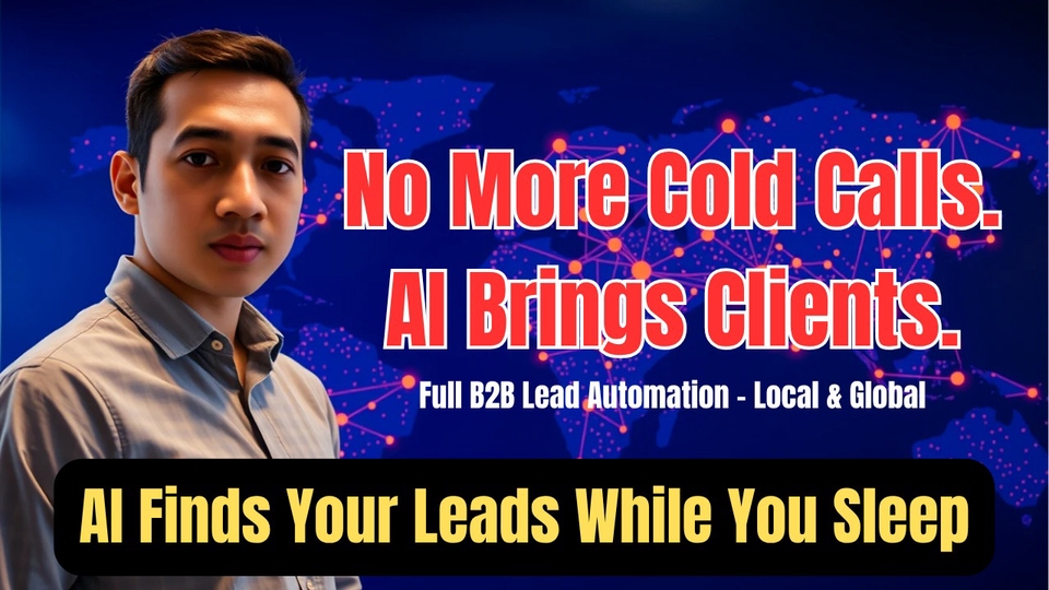 Jasa Lainnya di Pemasaran dan Periklanan - AI Automasi B2B Leads Lokal dan Internasional AI Agent 100% Otomatis