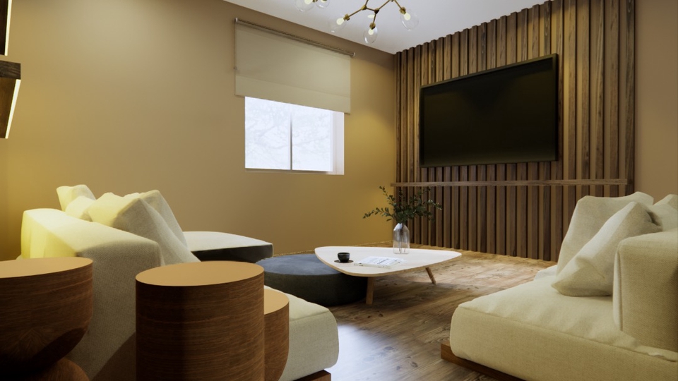Desain Interior 3D Render Realistis Furniture Rumah / Komersil / Kantor Murah