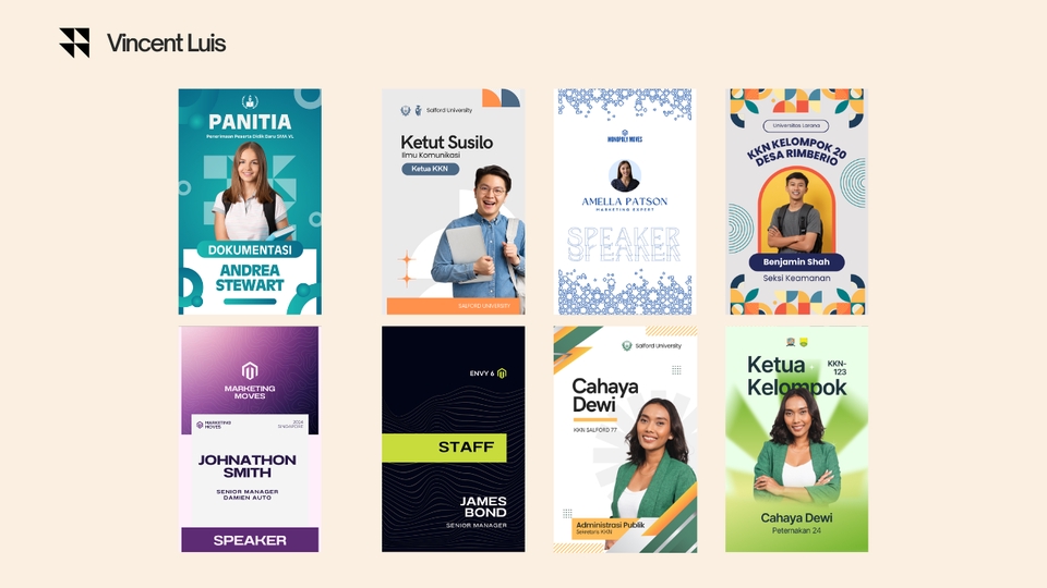 Desain ID Card - Jasa Design ID Card Minimalis dan Terjangkau - 2