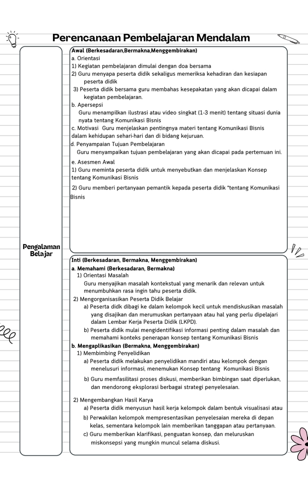 Pengetikan Umum - JUAL PERANGKAT PEMBELAJARAN DEEP LEARNING UNTUK SEMUA MATA PELAJARAN - 6