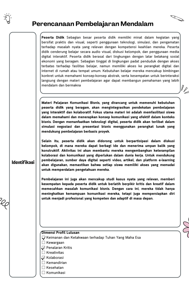 Pengetikan Umum - JUAL PERANGKAT PEMBELAJARAN DEEP LEARNING UNTUK SEMUA MATA PELAJARAN - 4