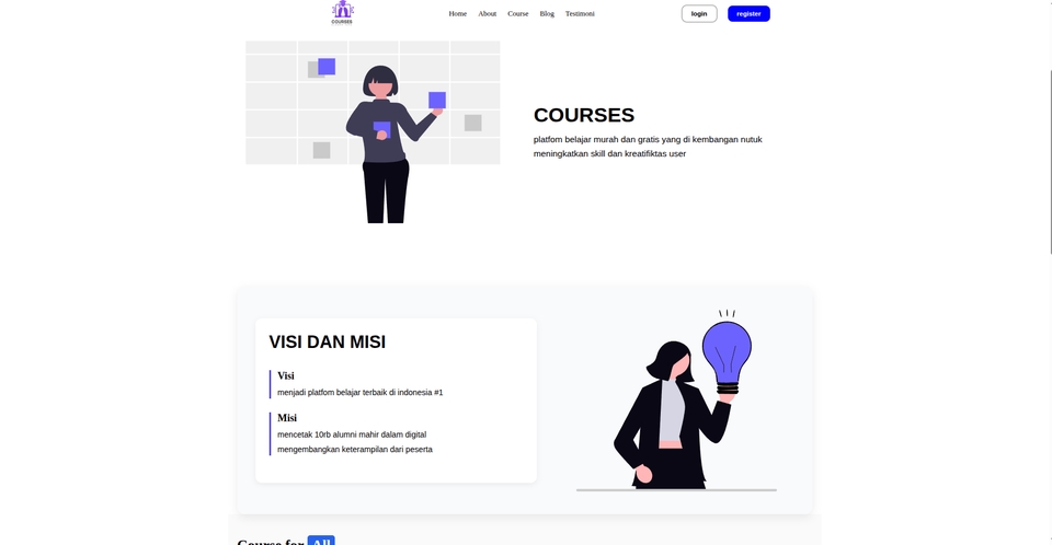Desain Web - jasa pembuatan website course online - 25