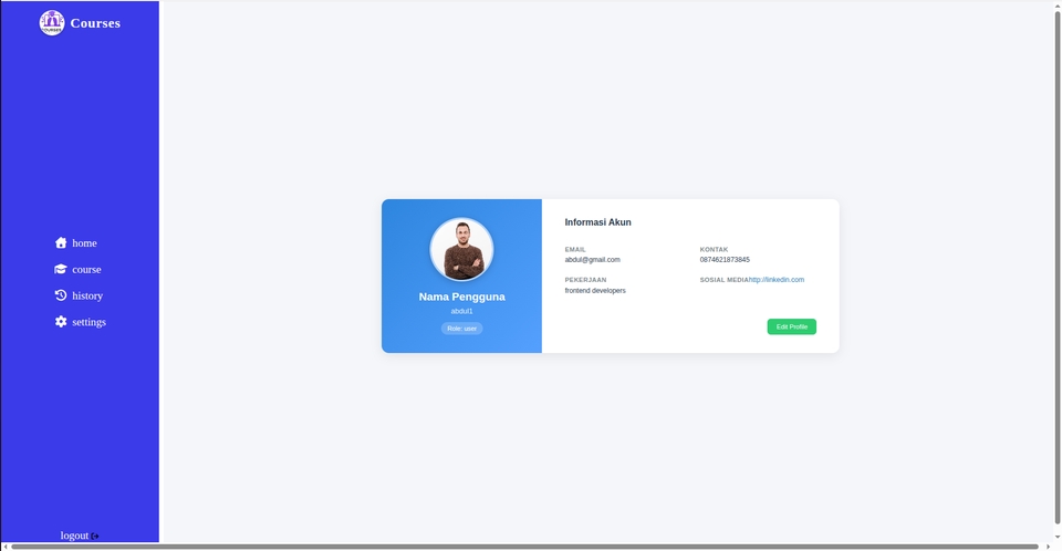 Desain Web - jasa pembuatan website course online - 4