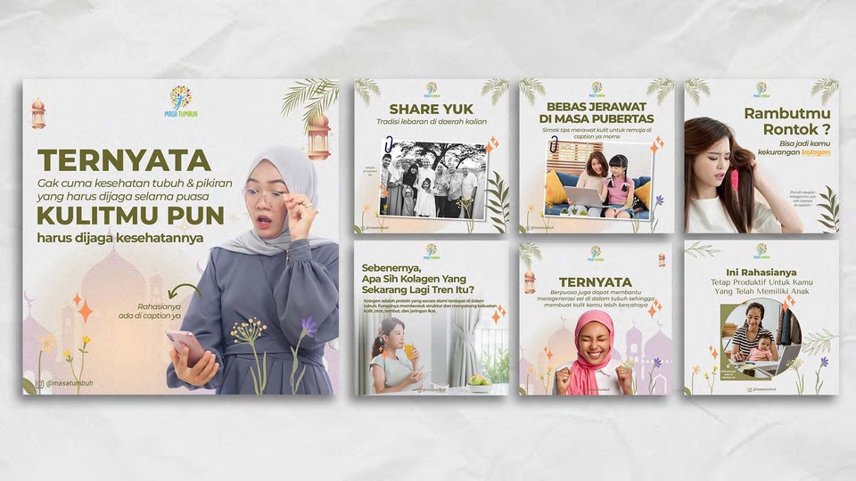 Edit Gambar & Photoshop - Desain Konten Sosial Media (Feed/Carousel) - 3