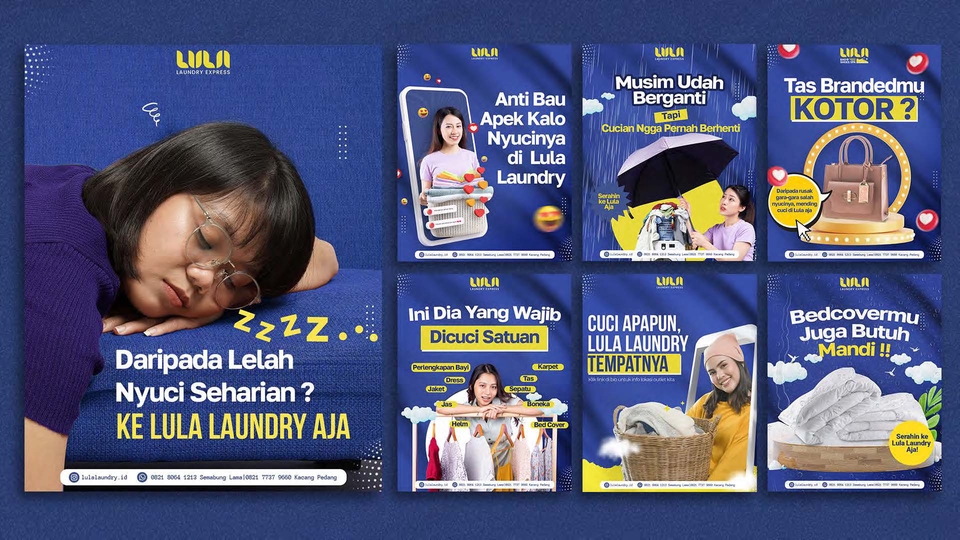 Edit Gambar & Photoshop - Desain Konten Sosial Media (Feed/Carousel) - 2