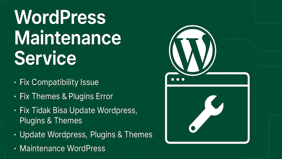 Jasa Perbaikan WordPress