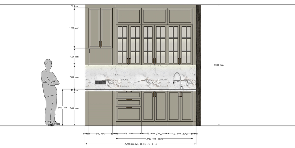 interior rumah, desain pantry, pantry, mewah, murah, unik, modern classic, dining room, ruang makan