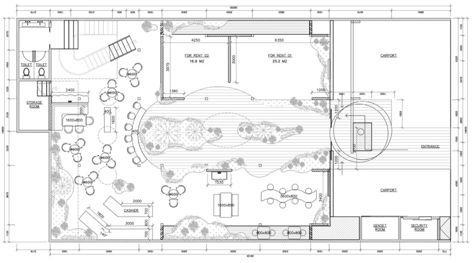 gambar kerja interior, gambar kerja cad, gambar teknik, autocad, 2D drawing, gambar kerja