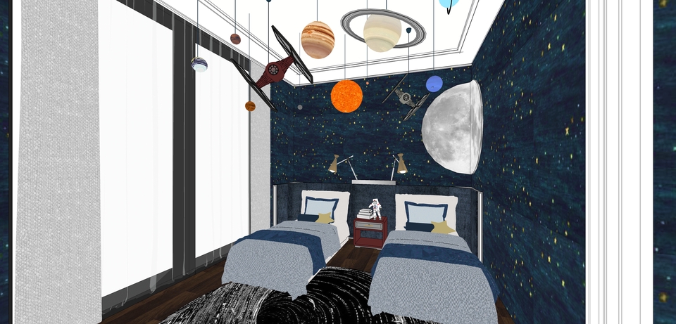 interior rumah, kamar anak, bedroom, mewah, murah, unik, modern, kids bedroom, kamar tidur anak