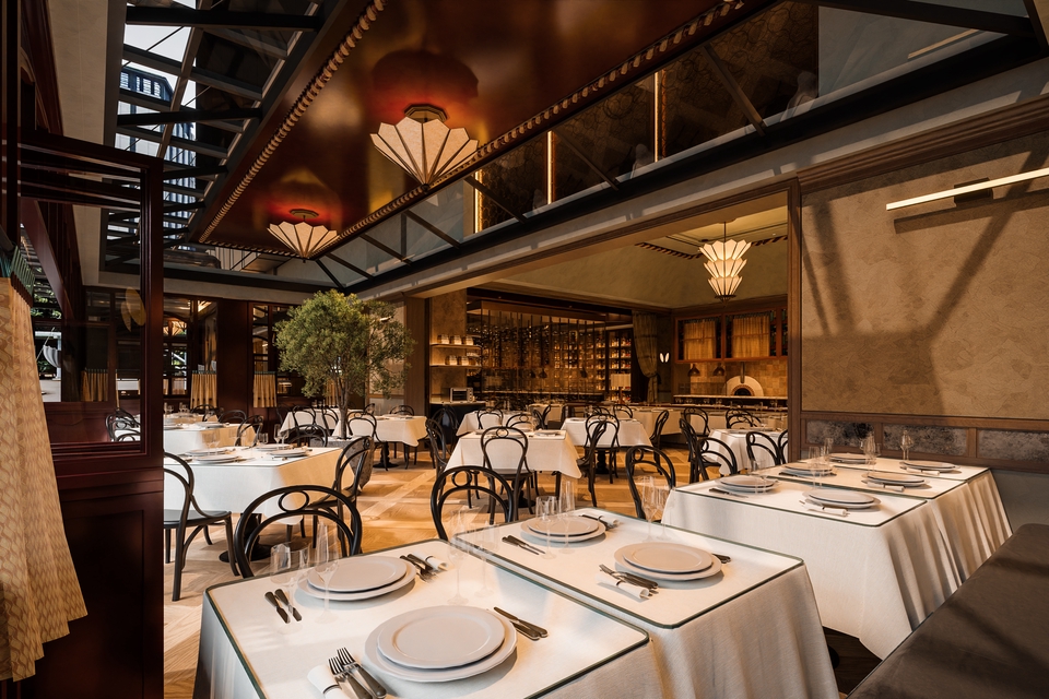 interior restoran, dining, mewah, murah, unik, modern classic