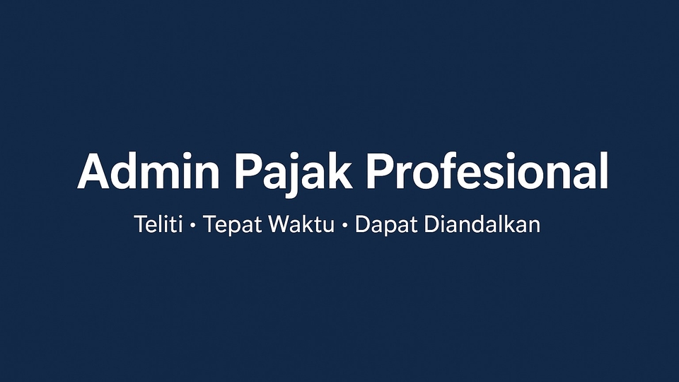 “Melayani pembuatan & pelaporan PPh serta PPN melalui Coretax dengan hasil rapi & tepat waktu.”