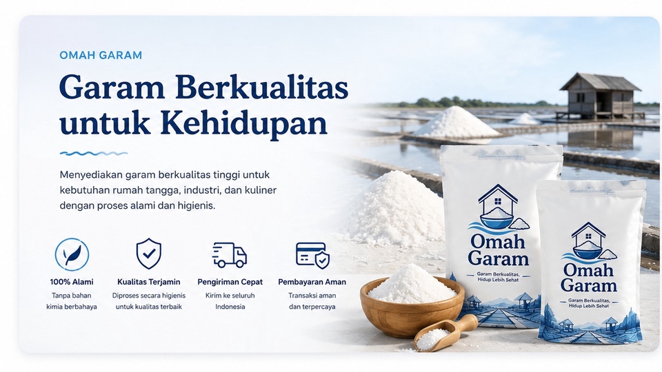Halaman web baner