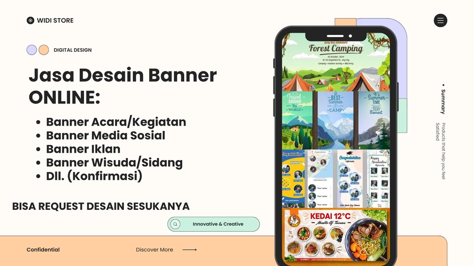 Jasa Desain Banner Online, Template Keren dan Unik - Desain Banner Digital | Dari yang simple hingga complicated