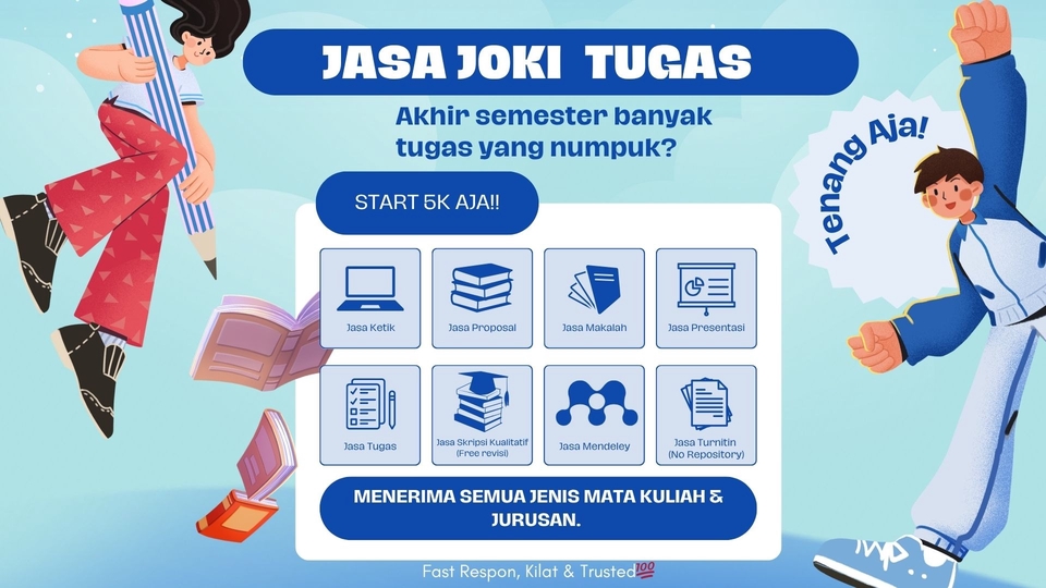 Jasa Lainnya di Penulisan dan Penerjemahan - JASA JOKI TUGAS KULIAH
