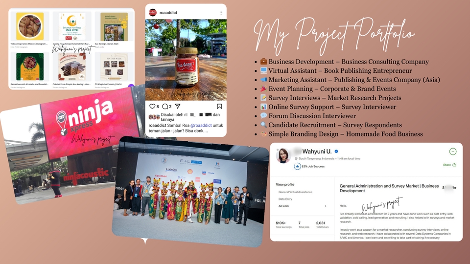 Sekretaris - Virtual Assistant: General Admin & Project Support - 5