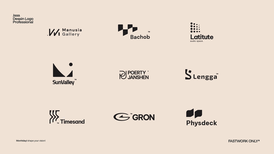 Logo - Logo Profesional, Rebranding, Jasa Branding, Desain Logo Instant (Perusahaan, Brand, UMKM, dll) - 3