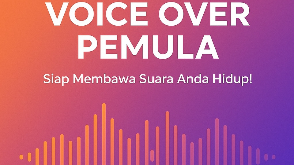 Jasa Voice Over AI Profesional untuk Beragam Kebutuhan Audio - Voice Over Ceria & Natural untuk Podcast & Video
