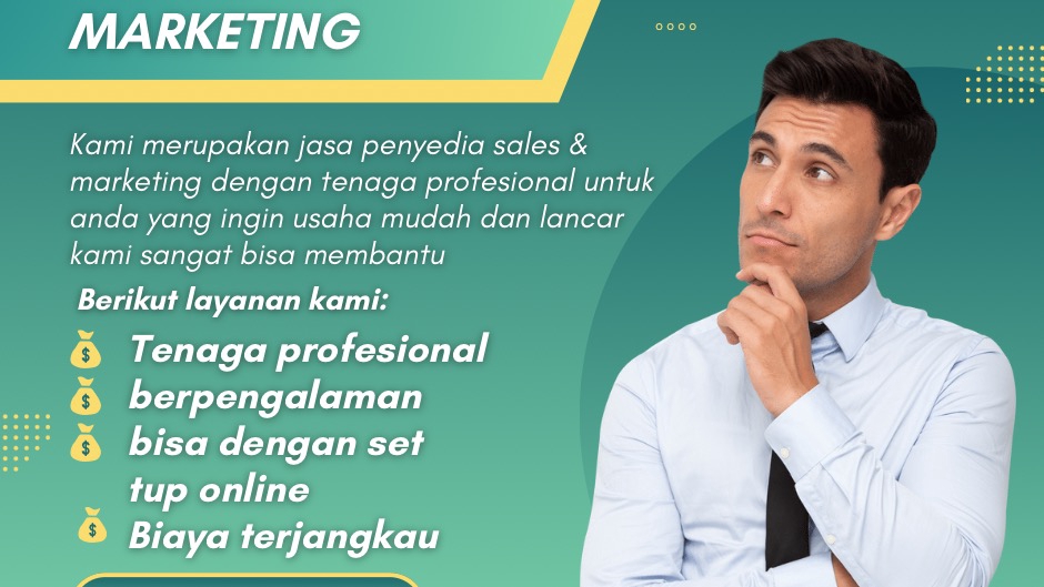 Jasa Konsultan Marketing dan Pemasaran Terbaik - jasa sales marketing online