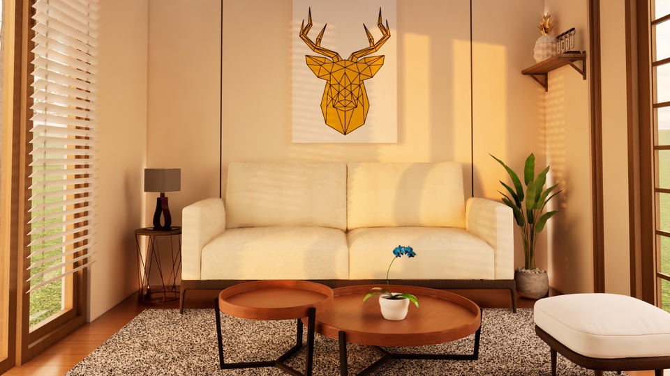 Jasa Desain 3D Rumah dan Produk dengan Visual Realistis - desain interior 3d & rendering
