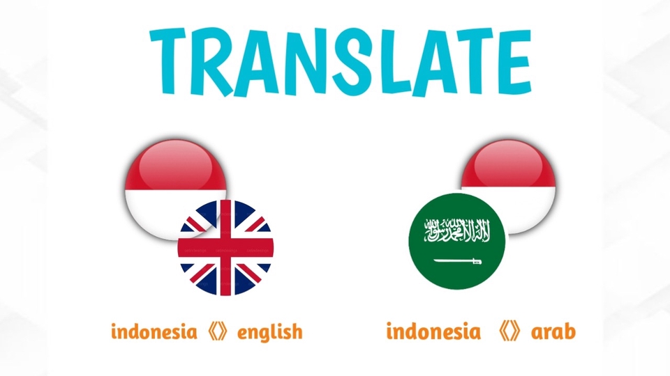 Jasa Penerjemah, Translate dan Terjemahan Bahasa Arab - Terjemah Indonesia-inggris, Indonesia-arab 1 hari jadi