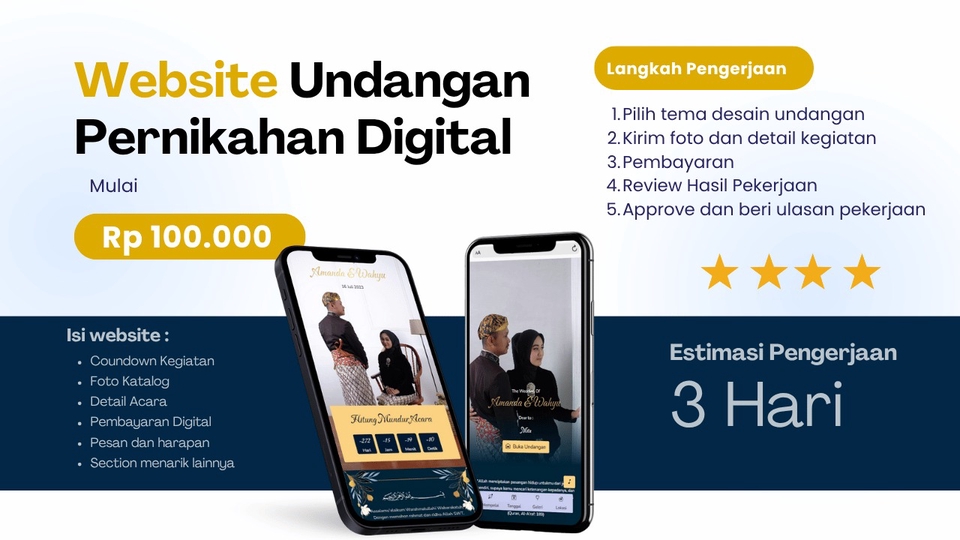 Jasa Pembuatan Website Terbaik dan Profesional - Buat Website Undangan Pernikahan Digital