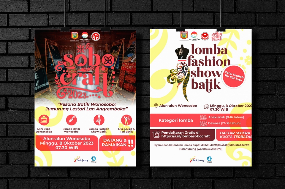 Digital Printing - Event Design (Desain untuk backdrop panggung, Photobooth, Infografis, Flayer dsb) - 15