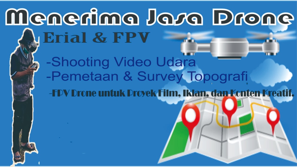 Jasa Pembuatan Intro Video Opening Youtube, dan Lainnya - Shoting Vidio Drone Erial dan Drone FPV