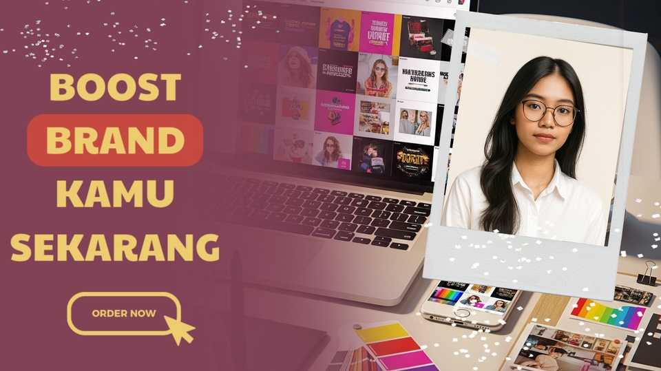 Jasa Desain Banner Online, Template Keren dan Unik - Desain Konten Media Sosial Estetik & Profesional untuk Branding Bisnis Anda