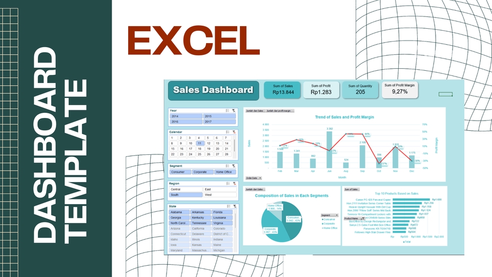 Dashboard Excel - Dashboard Spreadsheet Developer (Contact for Request) - 4