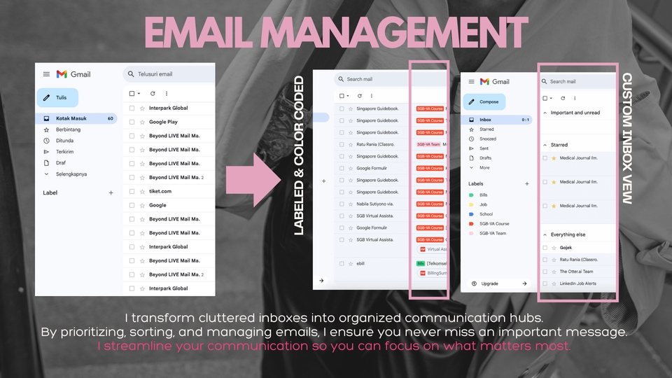 Sekretaris - Virtual Assistant | Social Media Management | Email Marketing | Admin Task - 12