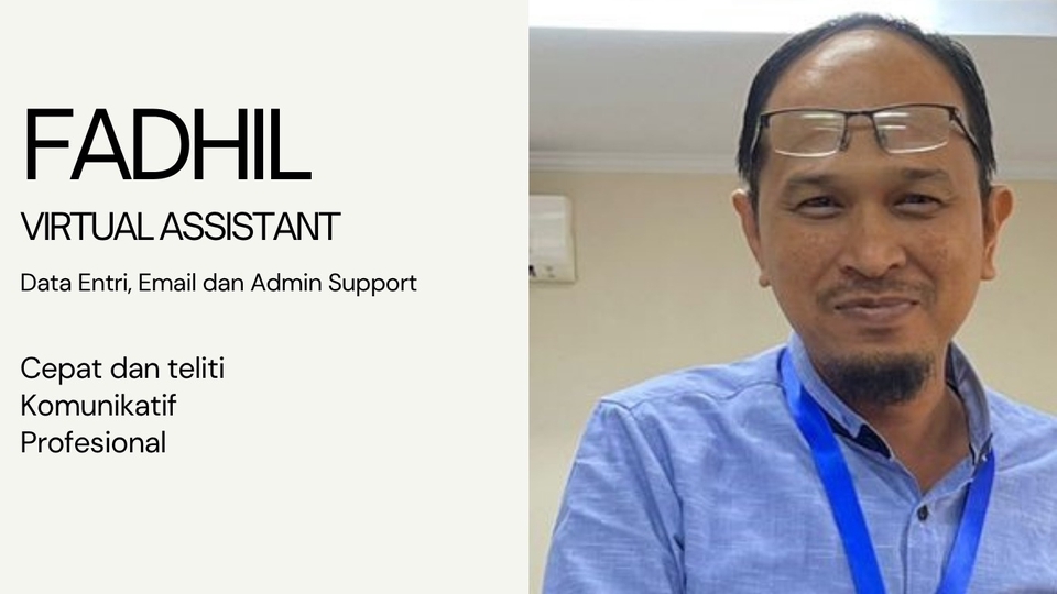 Virtual Assistant: Email, Data Entry, Admin Harian