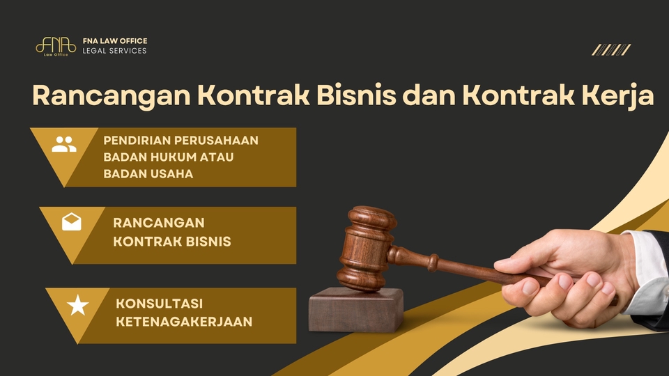 Jasa Review Kontrak atau Perjanjian Hukum - Rancangan Kontrak Bisnis dan Kontrak Kerja