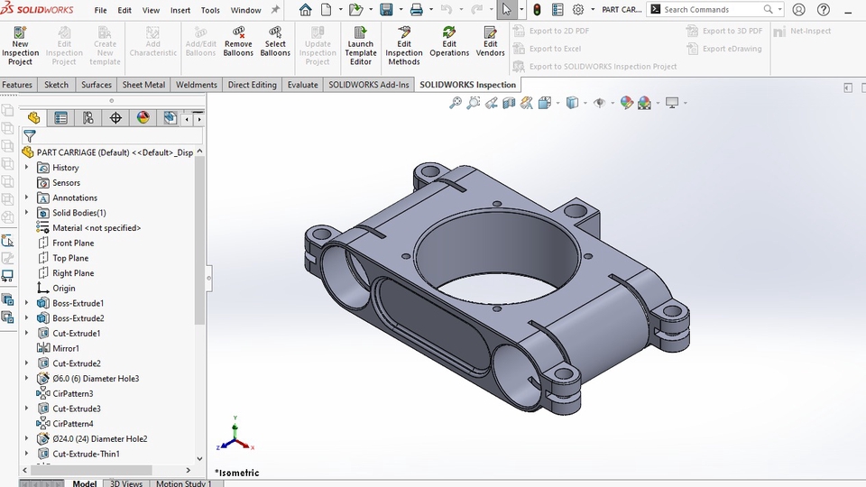 Jasa Desain CAD 3D & Gambar Teknik Profesional di SolidWorks