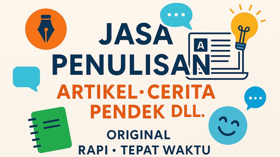 Jasa Penulis Artikel Berkualitas dan Bergaransi - Butuh Tulisan Apapun? Saya Bantu Tulis dari Nol Sampai Jadi!