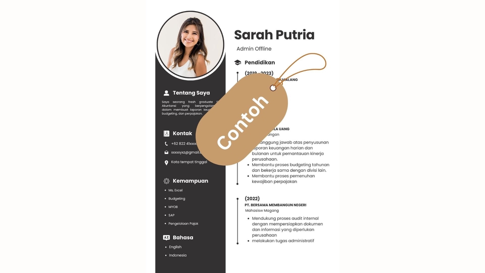 Portfolio & Resume - Jasa Pembuatan CV Profesional - 6