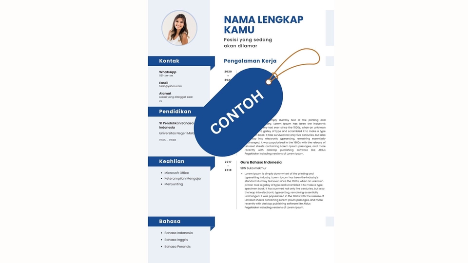 Portfolio & Resume - Jasa Pembuatan CV Profesional - 7
