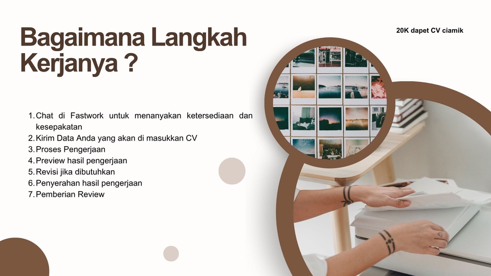 Portfolio & Resume - Jasa Pembuatan CV Profesional - 5