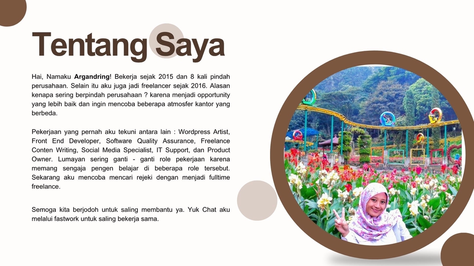 Portfolio & Resume - Jasa Pembuatan CV Profesional - 3