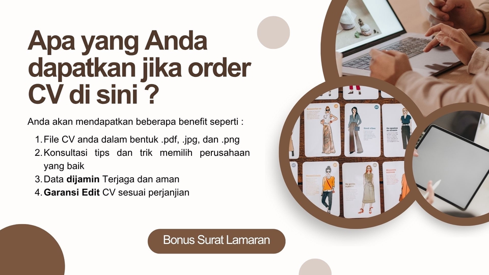 Portfolio & Resume - Jasa Pembuatan CV Profesional - 4