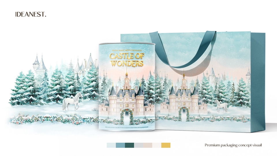 Premium & luxury design concept for packaging